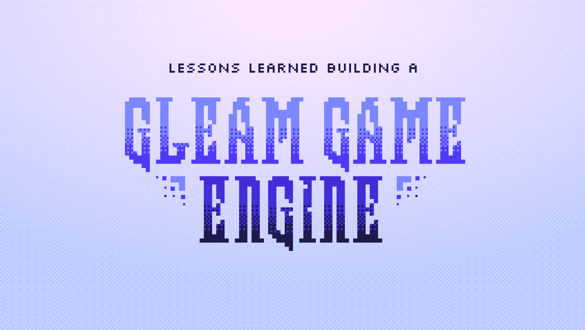 Lessons learned from Building a Game Engine in Gleam